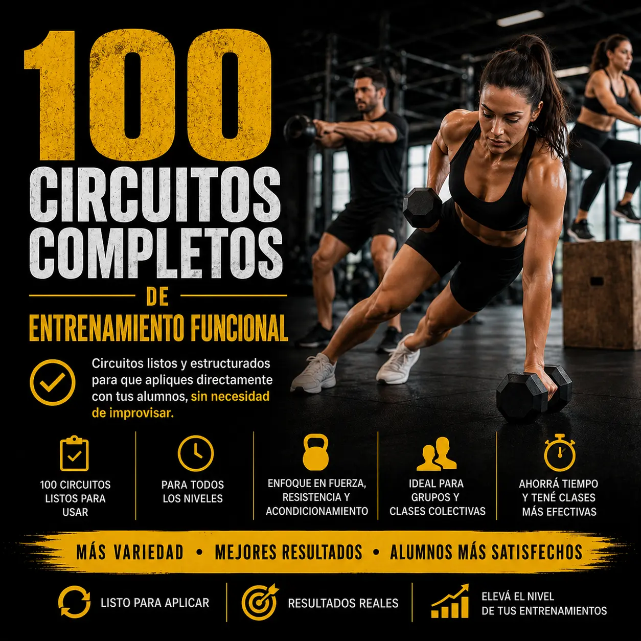 100 Circuitos Completos de Entreno Funcional