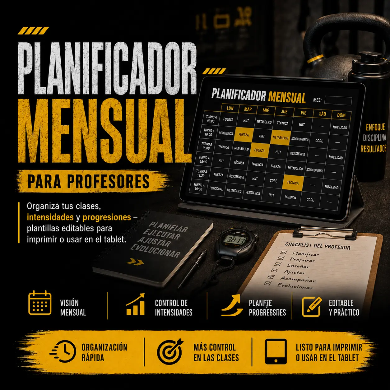 Planificador Mensual